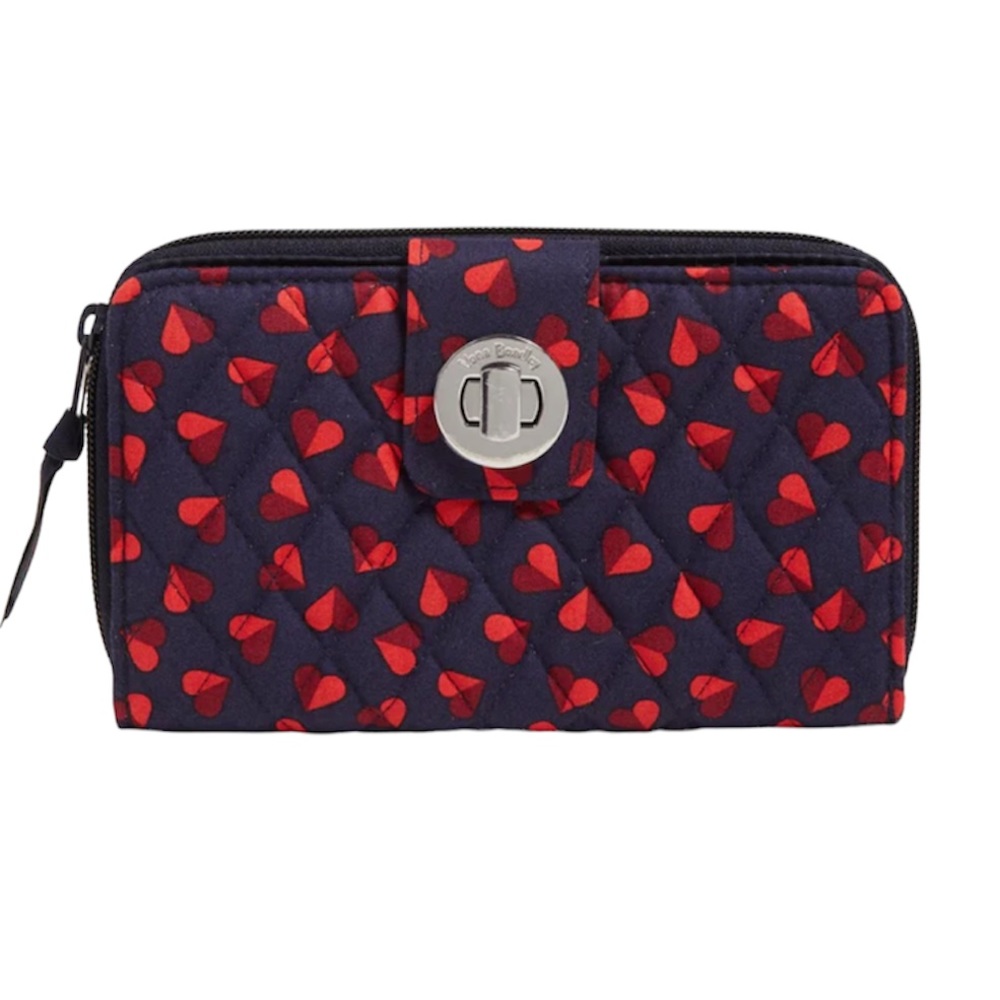 Vera Bradley RFID Turnlock Wallet NWT